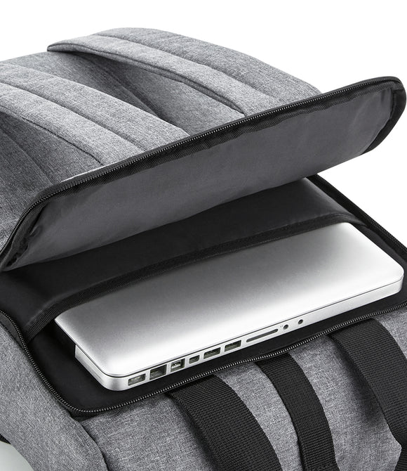 BagBase Recycled Twin Handle Roll-Top Laptop Backpack