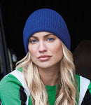 Beechfield Engineered Knit Ribbed Beanie-1