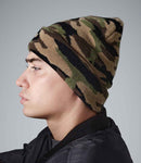 Beechfield Camo Cuffed Beanie-1