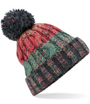 Beechfield Corkscrew Pom Pom Beanie-17