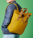 BagBase Recycled Twin Handle Roll-Top Laptop Backpack-1