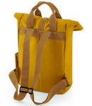 BagBase Recycled Mini Twin Handle Roll-Top Backpack-12