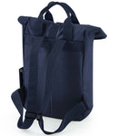 BagBase Recycled Mini Twin Handle Roll-Top Backpack-14