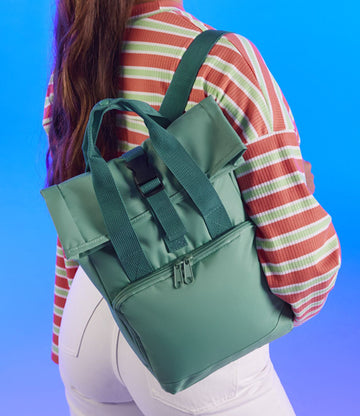 BagBase Twin Handle Roll-Top Backpack