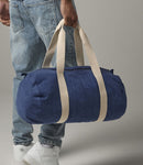 BagBase Denim Barrel Bag-1
