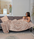 Brand Lab Extra Large Plush Fleece Blanket-1