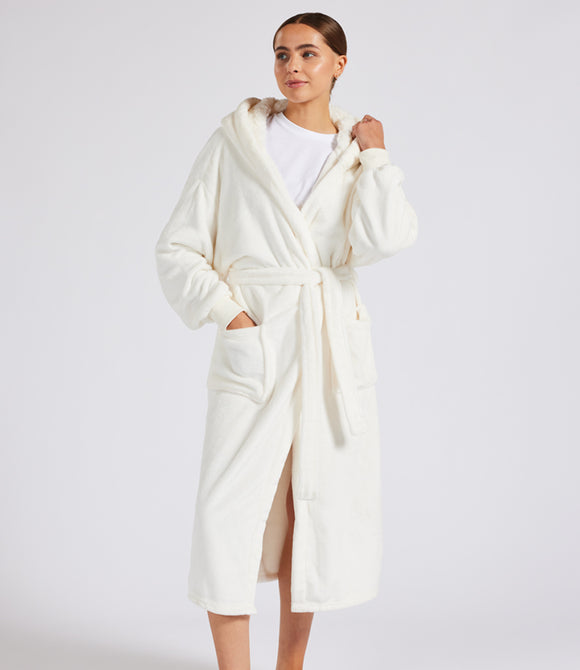 Brand Lab Unisex Hooded Cuffed Robe