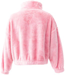 Brand Lab Ladies Fluffy 1/4 Zip Fleece-11