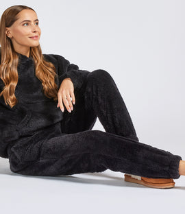 Brand Lab Unisex Fluffy Fleece Joggers