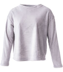 Brand Lab Ladies Plush Fleece Crew Neck Sweatshirt-6