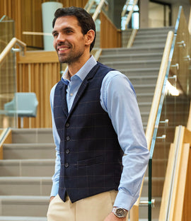 Brook Taverner Memphis Tweed Waistcoat