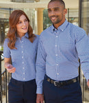 Brook Taverner Montana Gingham Long Sleeve Shirt-1