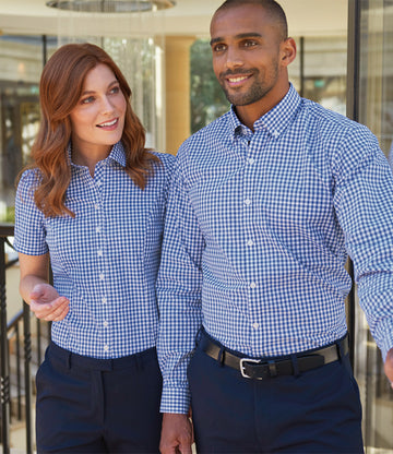 Brook Taverner Montana Gingham Long Sleeve Shirt