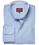 Brook Taverner Lawrence Long Shirt Stretch Oxford Shirt-3