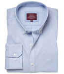 Brook Taverner Lawrence Long Shirt Stretch Oxford Shirt-4