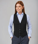 Brook Taverner Ladies Mirabel Long Sleeve Stretch Oxford Shirt-3