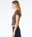 Bella Ladies Micro Rib Baby T-Shirt-9