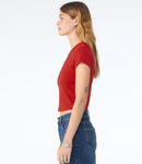 Bella Ladies Micro Rib Baby T-Shirt-12