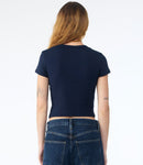 Bella Ladies Micro Rib Baby T-Shirt-14