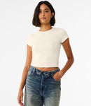 Bella Ladies Micro Rib Baby T-Shirt-16
