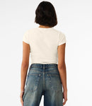 Bella Ladies Micro Rib Baby T-Shirt-17