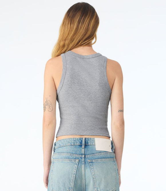 Bella Ladies Micro Rib Racer Tank Top