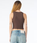 Bella Ladies Micro Rib Racer Tank Top-11