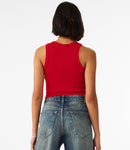 Bella Ladies Micro Rib Racer Tank Top-14
