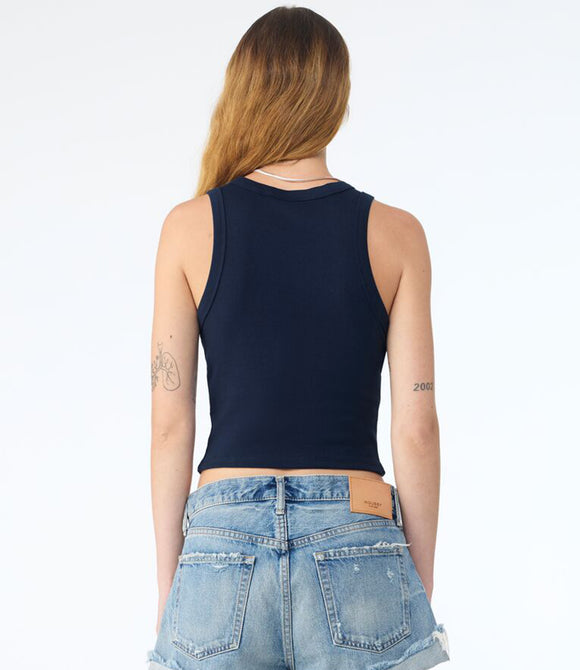 Bella Ladies Micro Rib Racer Tank Top