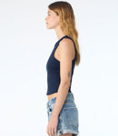 Bella Ladies Micro Rib Racer Tank Top-17