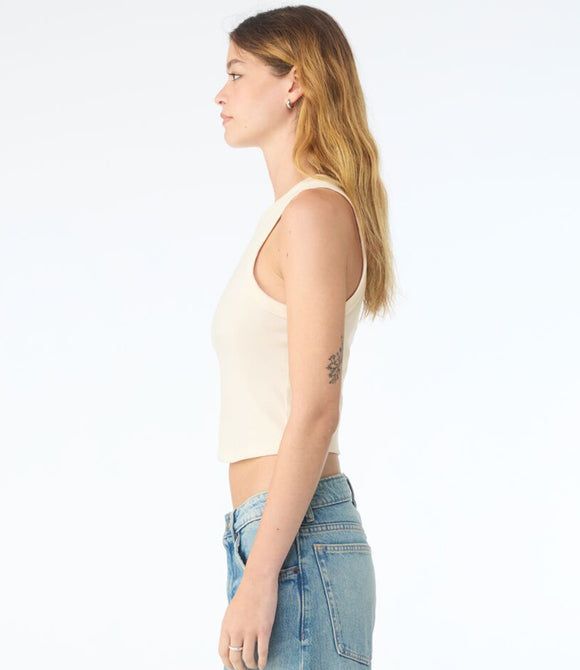 Bella Ladies Micro Rib Racer Tank Top
