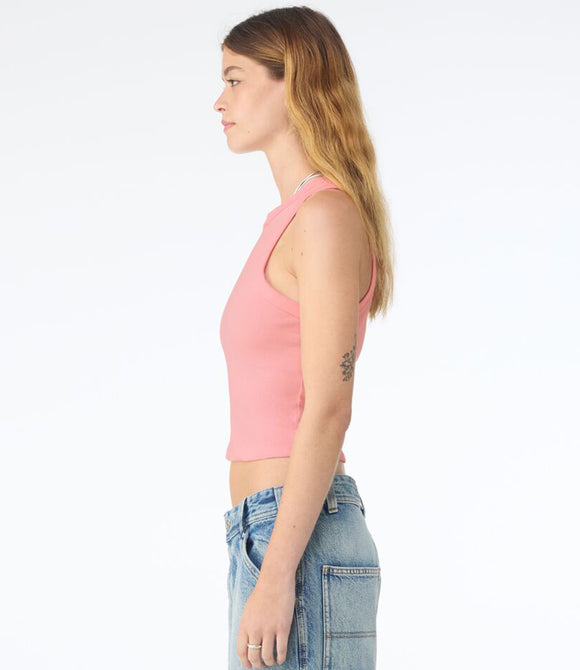 Bella Ladies Micro Rib Racer Tank Top