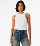 Bella Ladies Micro Rib Racer Tank Top-2