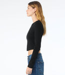 Bella Micro Rib Long Sleeve Baby T-Shirt-13