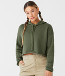 Bella Ladies Cropped Hoodie-1