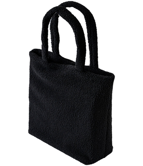 Brand Lab Borg Fleece Shopper Tote Bag