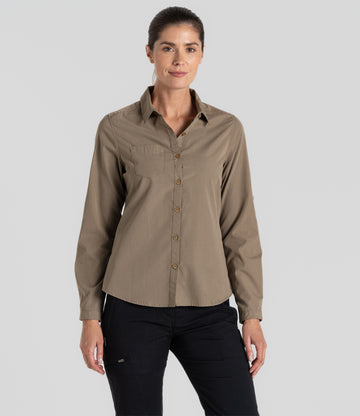 Craghoppers Expert Ladies Kiwi Long Sleeve Shirt