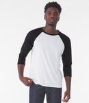 Canvas Unisex 3/4 Sleeve Baseball T-Shirt-1