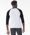 Canvas Unisex 3/4 Sleeve Baseball T-Shirt-2