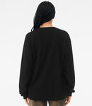 Canvas Unisex Heavyweight Long Sleeve Boxy T-Shirt-17