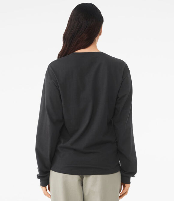 Canvas Unisex Heavyweight Long Sleeve Boxy T-Shirt