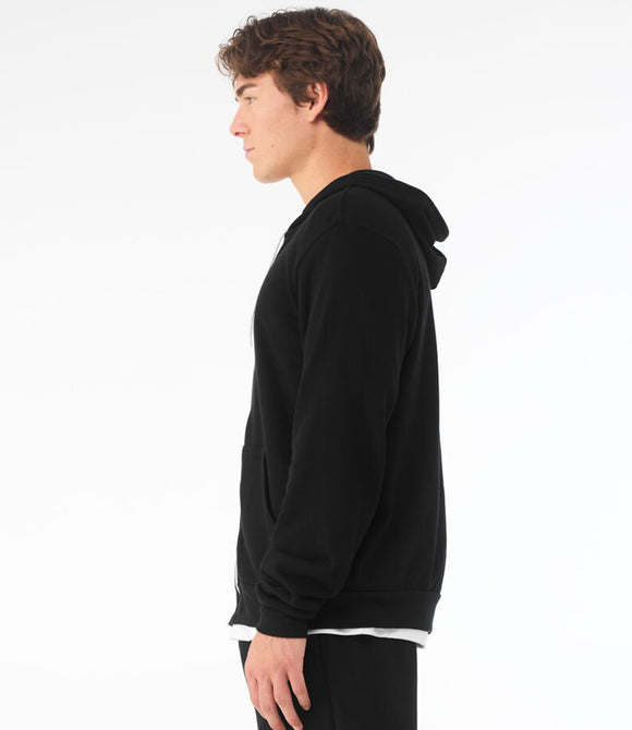 Canvas Unisex Poly-Cotton Fleece Full-Zip Hoodie