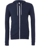 Canvas Unisex Poly-Cotton Fleece Full-Zip Hoodie-14