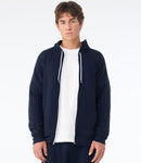 Canvas Unisex Poly-Cotton Fleece Full-Zip Hoodie-10
