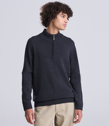 Ecologie Unisex Wakhan Zip Neck Sustainable Sweater
