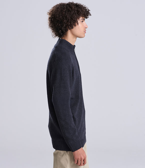 Ecologie Unisex Wakhan Zip Neck Sustainable Sweater
