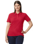 Gildan Ladies SoftStyle Double Pique Polo Shirt-1