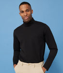 Henbury Long Sleeve Roll Neck Top-1