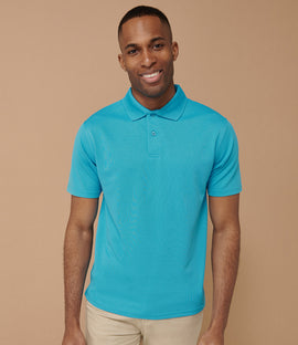 Henbury Coolplus Wicking Piqué Polo Shirt
