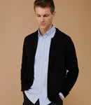 Henbury Unisex Zip Through Cardigan-2